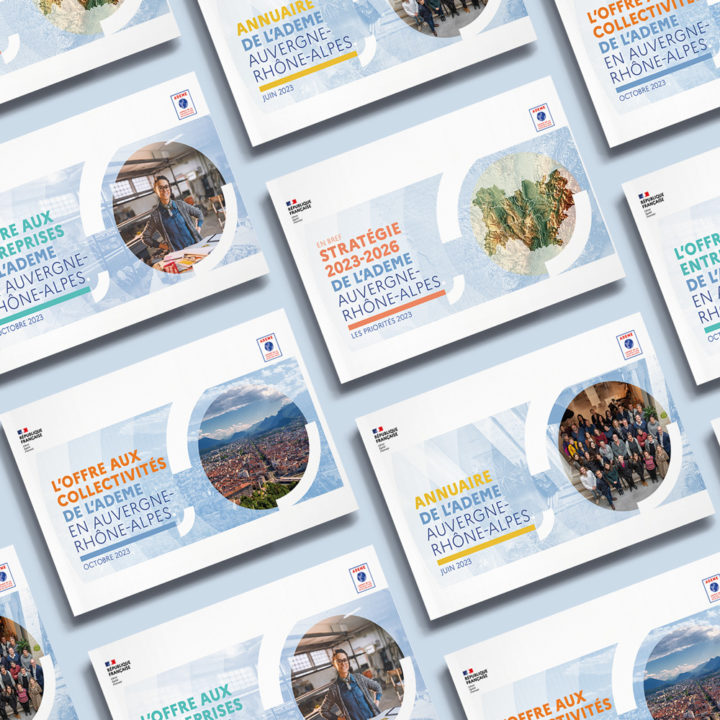 Identité visuelle de l’ADEME Auvergne-Rhône-Alpes